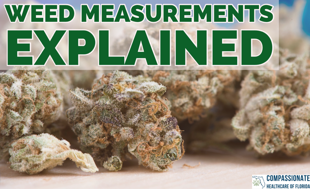 The Definitive Guide to Weed Sizes, Quantities, and Weights